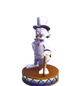 Figurita Scrooge -- Base Celeste
