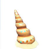 Concha de caracol marino