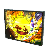 Simbas "Kreis des Lebens"-Fenster