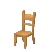 Silla de cocina sencilla