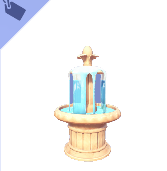 Fuente de mármol pequeña