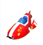 Rotes Schiffchen von Stitch