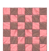 Strawberry and Chocolate Candy Tile Flooring