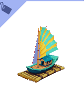 Sunburst Junk Boat