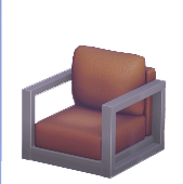 Tan Modern Armchair