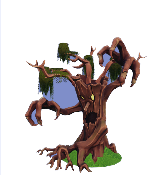 Árvore aterrorizante