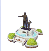 La estatua de los socios