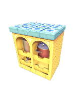 Mostrador Cubby alicatado