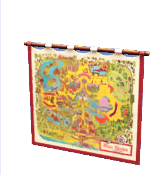 Mapa antiguo de Magic Kingdom