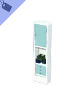 "Armario combinado "Wanderer