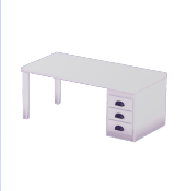 Escritorio blanco