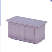 White Kitchen Island