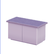 Isla de cocina blanca con encimera de hormigón