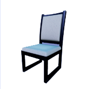 White Modern Dining Chair
