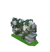 White Rose Stone Fence