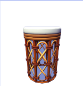 Taburete de mimbre