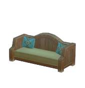 Wooden Couch