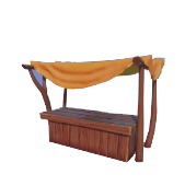 Puesto de madera