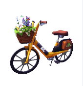 Gelbes Fahrrad