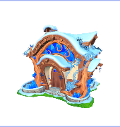 Snowy Alpine Ranch House