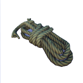 Altes geflochtenes Seil