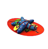Barbecued Brilliant Blue Starfish