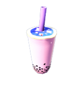 Raspberry Boba Tea