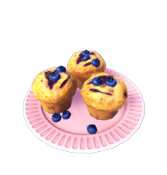 Sugar-Free Blueberry Muffin